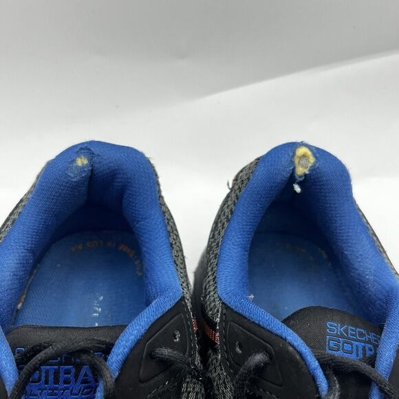 Skechers Go Run Trail Altitude Men 9.5 Black/Orange Hiking Shoe Water Repellent - Picture 12 of 13